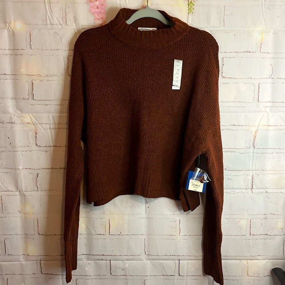 Arizona Jean company Juniors fall sweater sz xxl nwt.